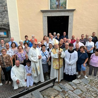 Valle Cervo, il Vescovo a Piaro per la festa di Sant’Antonio