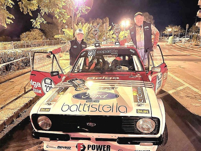 Porta e Santi al Rally Targa Florio: ventesima posizione assoluta e vittoria in classe 2000