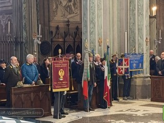 Biella, celebrato il Precetto Pasquale Interforze nella Cattedrale di Santo Stefano FOTO Mattia Baù per newsbiella.it