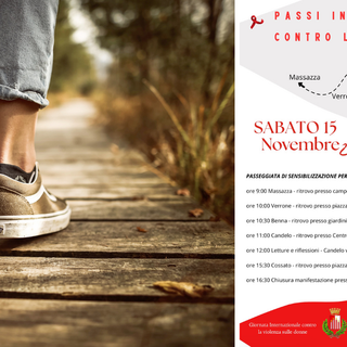 Biellese, comuni uniti contro la violenza di genere: il 15 novembre “Passi in Comune”