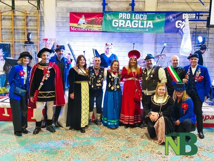 Presentate a Graglia le maschere del Carnevale, proseguono le celebrazioni - Foto di Riccardo Tosi per newsbiella.it