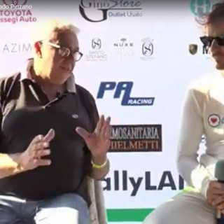 119 equipaggi al via del Rally Lana 2022, a destra Corrado Pinzano - Foto archivio newsbiella.it