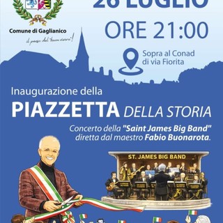 Gaglianico inaugura la Piazzetta della Storia: nuovo spazio per la comunità