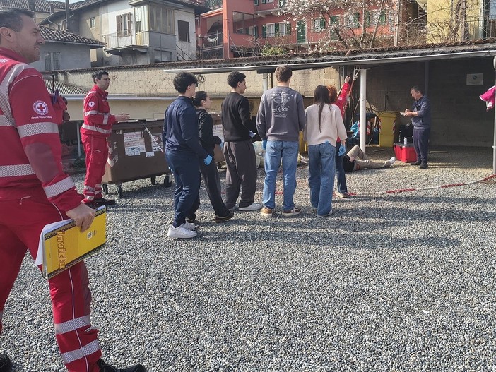 Biella, studenti in gara per il primo soccorso: tutto pronto per il 15 marzo - Foto dalla pagina Facebook Croce Rossa Italiana - Comitato di Biella