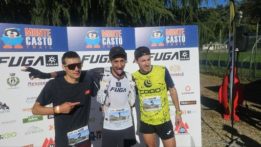 Trail Monte Casto, Cristian Minoggio infrange il record della 44 km: presentate le classifiche