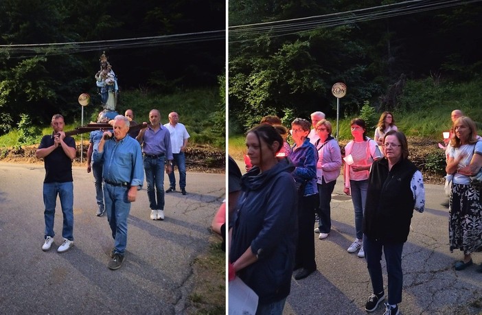 Biella e Pralungo unite in preghiera e nella processione di Valle (foto dalla pagina Facebook di Pralungo in Comune) Biella e Pralungo unite in preghiera e nella processione di Valle (foto dalla pagina Facebook di Pralungo in Comune)