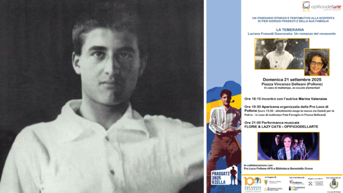 Pollone celebra i Frassati: cultura e musica il 21 settembre Pollone celebra i Frassati: cultura e musica il 21 settembre