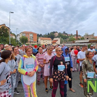 La redazione di Newsbiella.it alla "Pigiama Run"