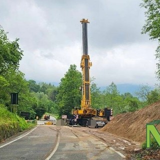 Biella, chiuso il ponte bypass provvisorio sul torrente Oremo: in corso intervento urgente di manutenzione (foto di repertorio)