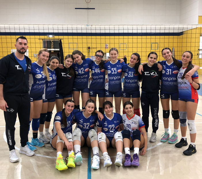 TeamVolley, due tie-break chiudono l’anno delle giovanili