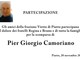 Partecipazione Pier Giorgio Camoriano