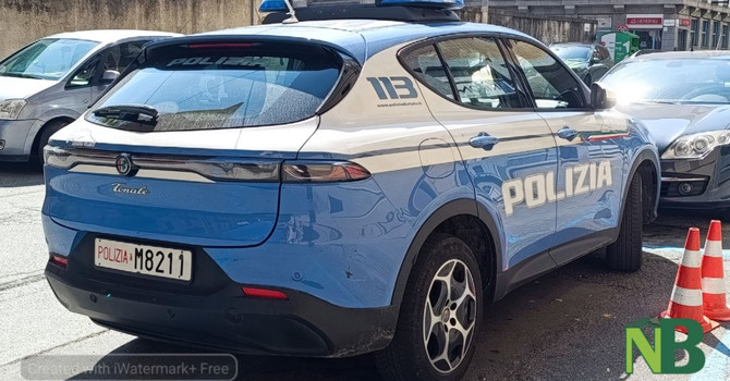 Biella, tentata aggressione in via Marconi FOTO Mattia Baù per newsbiella.it