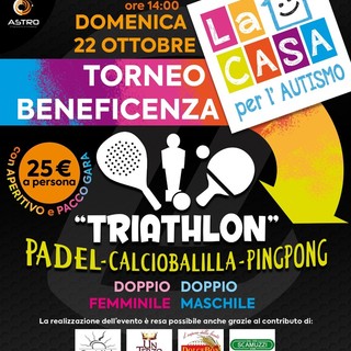 Gaglianico, “PadelZero”: il torneo di beneficenza per “La Casa per l’AUTISMO”. Gaglianico, “PadelZero”: il torneo di beneficenza per “La Casa per l’AUTISMO”.