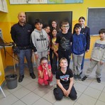 Strona, gli alunni della scuola primaria incontrano la Polizia di Stato Strona, gli alunni della scuola primaria incontrano la Polizia di Stato