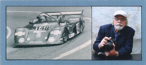 Prototipo AMS 1600 Adriano Parlamento al volante e Roberto Marchisotti, foto copyright Roberto Marchisotti