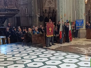 Biella, celebrato il Precetto Pasquale Interforze nella Cattedrale di Santo Stefano FOTO Mattia Baù per newsbiella.it
