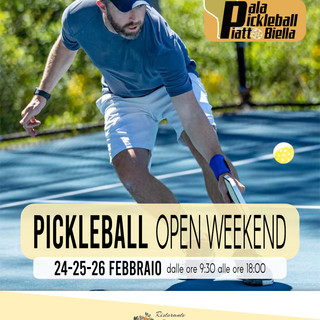 Open weekend al PalaPickleball a Piatto