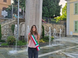 Pollone, Emma Figus e Matteo Mastrapasqua, Sindaco e Vicesindaco del Consiglio Comunale delle Ragazze e dei Ragazzi Pollone, Emma Figus e Matteo Mastrapasqua, Sindaco e Vicesindaco del Consiglio Comunale delle Ragazze e dei Ragazzi
