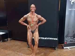 Paolo Garizio terzo alla finale italiana di Natural Bodybuilding Paolo Garizio terzo alla finale italiana di Natural Bodybuilding