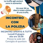 Biella San Paolo, un incontro con la Polizia di Stato per parlare di truffe