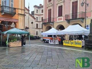 Al Mercatino degli Archi regali, artigianato e solidarietà a Biella FOTO Nicola Rasolo per newsbiella.it