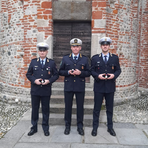 Biella celebra gli eroi in divisa, encomi per tre agenti della Polizia Locale