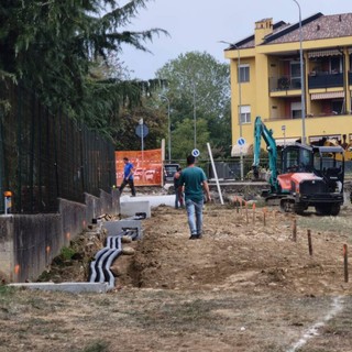 Ponderano, cantiere aperto per un nuovo percorso ciclopedonale tra Fontanone e centro