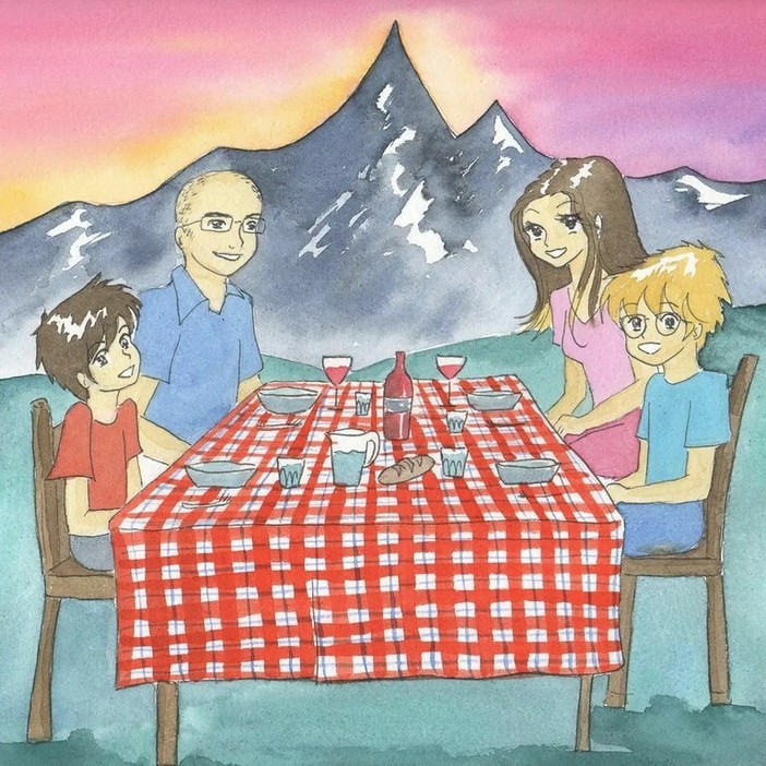 Picnic di Pasquetta (disegno di Manuela Fissore) Picnic di Pasquetta (disegno di Manuela Fissore)