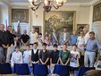Pollone, Emma Figus e Matteo Mastrapasqua, Sindaco e Vicesindaco del Consiglio Comunale delle Ragazze e dei Ragazzi Pollone, Emma Figus e Matteo Mastrapasqua, Sindaco e Vicesindaco del Consiglio Comunale delle Ragazze e dei Ragazzi