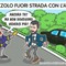 Pozzolo fuori strada: il Biellese torna sulla cronaca nazionale - Illustrazione di Giovanni Cavallo