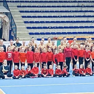 Biella, Piemonte Ginnastica: grandi esibizioni al saggio di Natale.