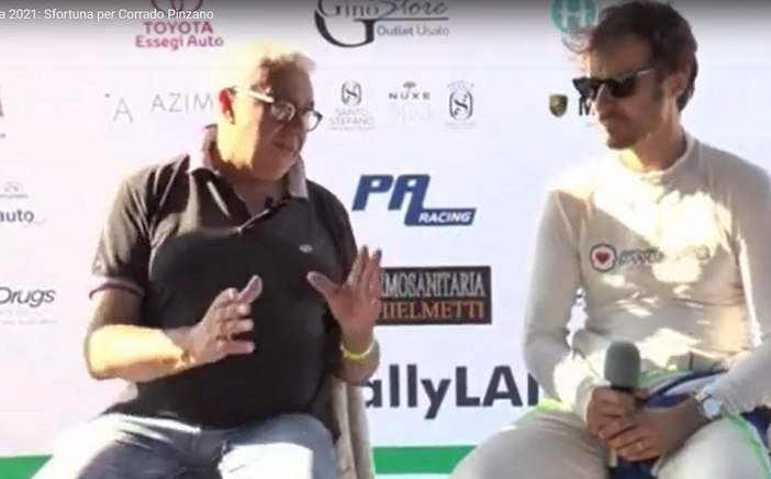 119 equipaggi al via del Rally Lana 2022, a destra Corrado Pinzano - Foto archivio newsbiella.it