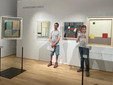 Vivi Biellese al Palazzone: molti visitatori per le visite guidate alla mostra "Collezione Franco Riccardi. Segni e visioni del Novecento"