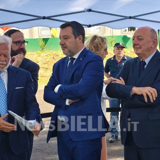 Pedemontana, si parte: al via lavori di costruzione della tratta Masserano-Ghemme: presenti i ministri Salvini e Pichetto FOTO e VIDEO
