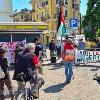 A Biella una manifestazione pro Palestina