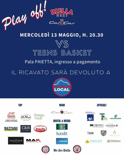 Biella Next per Mucrone Local, per Gara 2 tifa la pallacanestro supportando il territorio