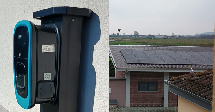 Cerrione, in funzione colonnina per auto elettriche. Zerbola: “Sarà gratuita per i cittadini”