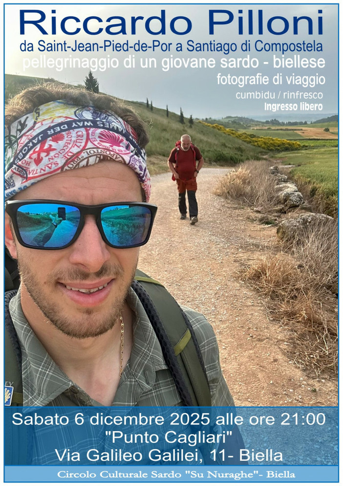 Sardegna nel cuore, Santiago all'orizzonte: ottocento passi verso l'infinito