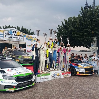 Ivan Carmellino e Massimo Minazzi trionfano al 32° Rally del Rubinetto
