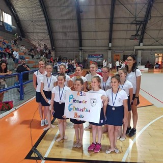 Ginnastica Ritmica, bella prova per le Mini ed Esordienti biellesi ad Asti