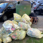 Rifiuti abbandonati attorno alle campane del vetro: "Uno scempio nel centro di Biella" Rifiuti abbandonati attorno alle campane del vetro: "Uno scempio nel centro di Biella"