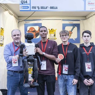Maker Faire Rome 2026, Itis Biella sugli scudi con i complimenti del ministro Adolfo Urso FOTO