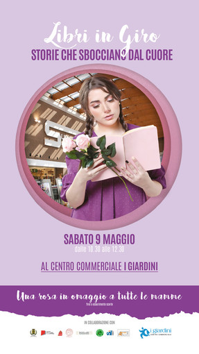 A Biella arriva "Libri in giro: storie che sbocciano dal cuore", una mattinata dedicata alle letture per adulti e bambini
