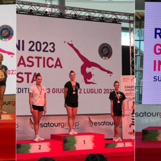 Ritmica: oro, argento e bronzo a Rimini per la Pietro Micca Ritmica: oro, argento e bronzo a Rimini per la Pietro Micca
