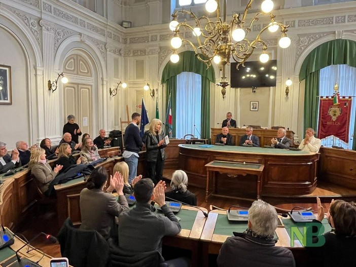 Biella celebra la Giornata mondiale del rene: Pichetto alla consegna di una borsa di studio a Roberto Matta FOTO e VIDEO Massimo Giacobbe