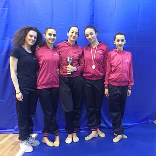 Ginnastica: Dominio Rhythmic School nel campionato regionale Silver FOTOGALLERY