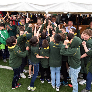 Rugby: Torneo dell'Orso da record, 900 bambini in campo a Biella per la palla ovale