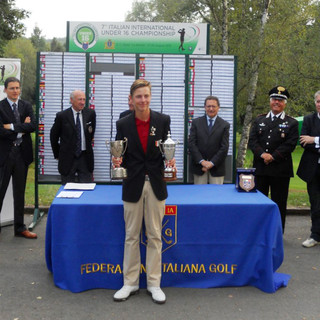 Golf: Reitan vince i Campionati Internazionali Under 16 di Biella