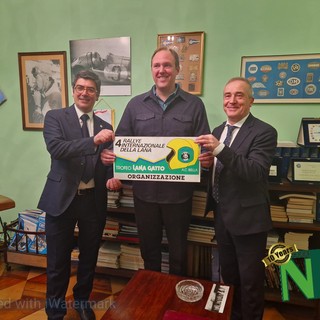 Nella foto Paolo Pinto, Giovanni Germanetti e Andrea Gibello Nella foto Paolo Pinto, Giovanni Germanetti e Andrea Gibello
