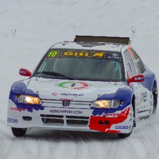 Andrea Chiavenuto e la Rally & co protagonisti assoluti sulla pista Ice Pragelato, foto doppiafrizione.it Andrea Chiavenuto e la Rally & co protagonisti assoluti sulla pista Ice Pragelato, foto doppiafrizione.it